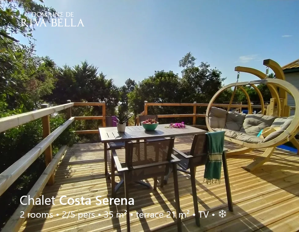 Location naturiste Corse - Chalet Costa Serena 20